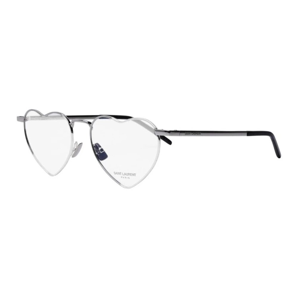 NEW SAINT LAURENT EYEGLASSES, SL301 LOULOU OPT 002 SILVER SL 301 LOULOU OPT 002
